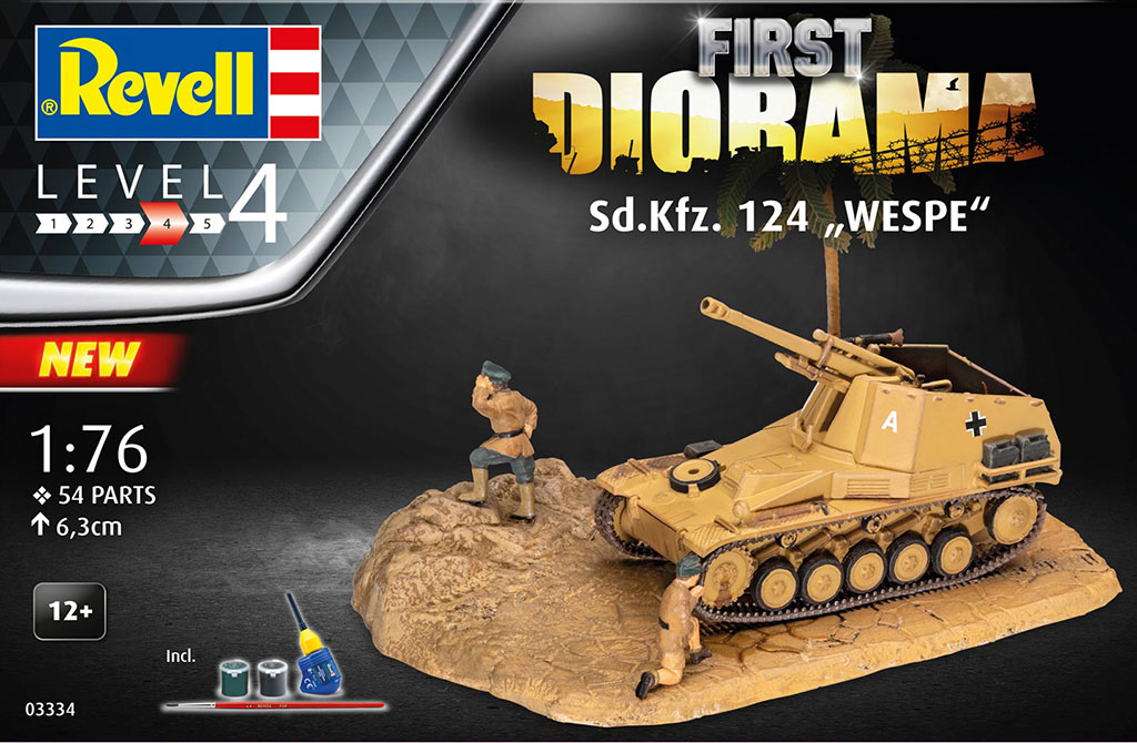 First Diorama Sd.Kfz. 124 Wespe