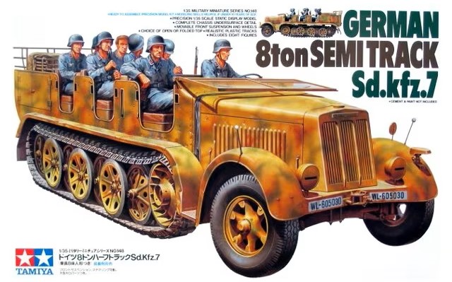 German 8 ton Semi Track Sd.kfz.7