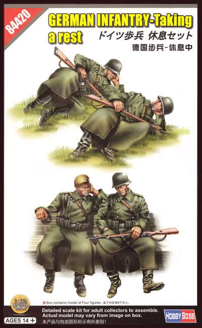 German Infantry - Taking a rest