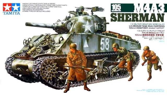 M4A3 Sherman 105mm Howitzer