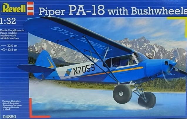 Piper PA-18 with Bushwheels