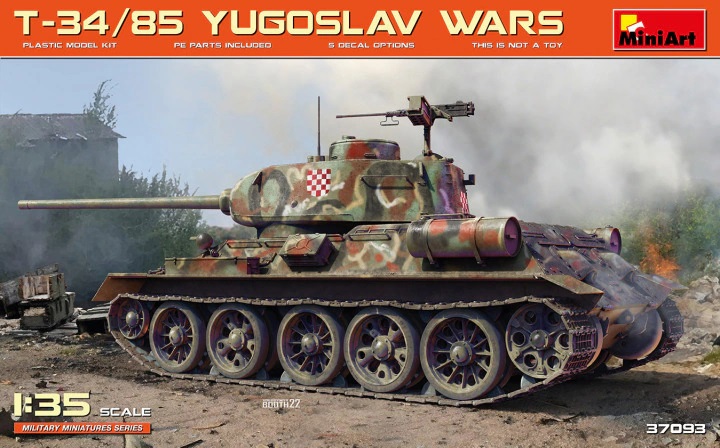 T-34/85 Yugoslav Wars