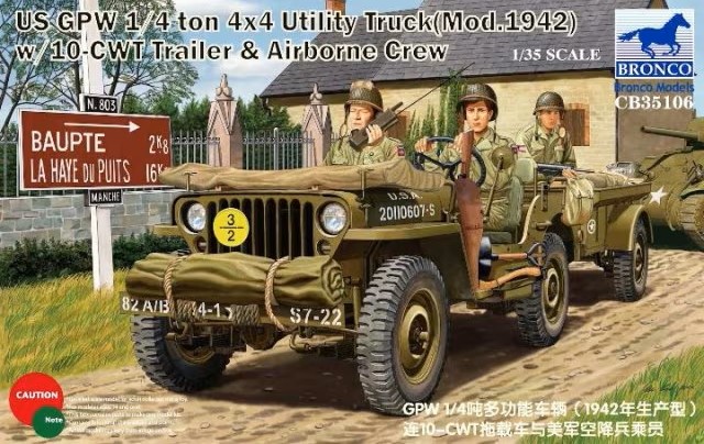 US GPW 1/4ton 4×4 Utility Truck